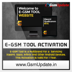 E-GSM Tool – 1 Year Activation