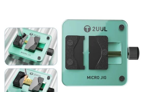 2UUL Micro Jig Holder Universal Chip MINI Fixture BGA Glass Holder Phone Motherboard NAND CPU IC Cleaning Clamp