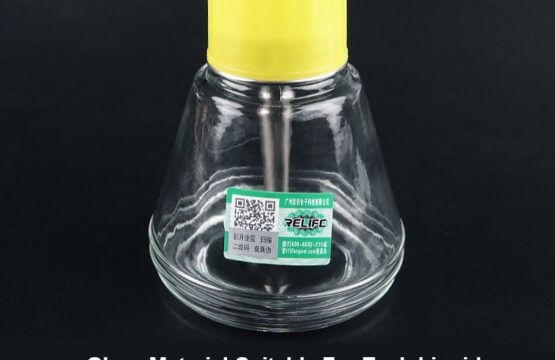 RELIFE RL-055 Glass Washing Water Bottle Copper Core Alcohol Bottle Metal Suction Pipe Pressing Type Automatic Water Bottle