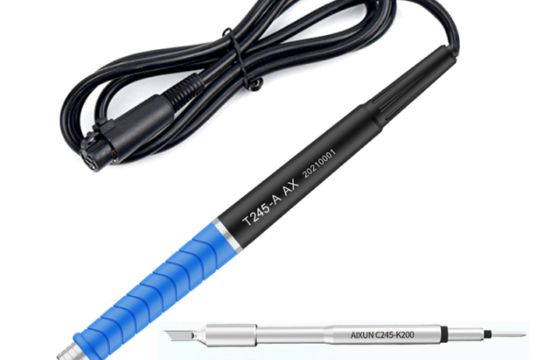 Aixun T245 Soldering Iron Handle C245 Solder Tip Phone SMD BGA Repair T420D Soldering Station Replacement Iron Kit