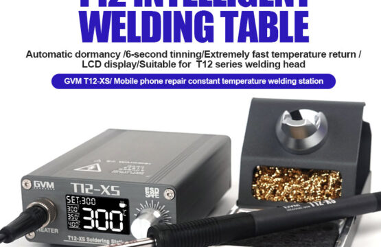 GVM T12-XS Professional Constant Temperature Soldering Station for Mobile Phone BGA Rework