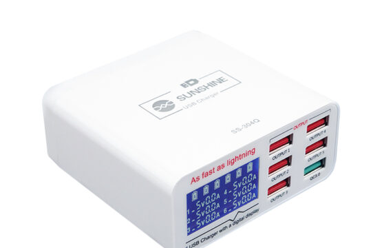 Sunshine SS-304Q 6 Port USB Smart Lightning Charger