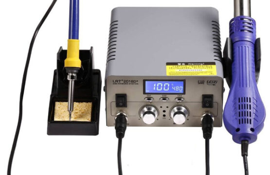 KADA 2018D+ SMD BLOWER WITH SOLDERING IRON STATION