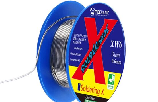 Mechanic low temperature soldering wire 138 ℃ 40G lead-free 0.5 0.6MM for iPhone X XS XR XS Max repair solder Welding Tin wire