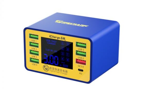MECHANIC iCharge 8M QC 3.0 USB Smart Charger