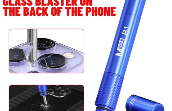 MaAnt B1 Blasting Pen Break Crack Demolishing Pen Back Cover Camera Glass Lens For iPhone 8-14 Pro Max Repair Blasting Tools