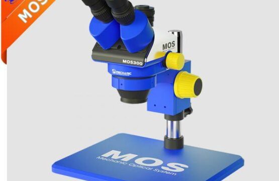 Mechanic MOS300 6X-45X Trinocular 360° Rotate HD Stereo Microscope