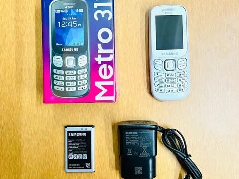Samsung Metro 313 Phone Box Packing (Refurbished)