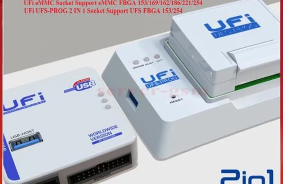 Original UFi Box + UFI Box with UFS-Prog UFS 2in1 Socket Adapter BGA254, BGA153 And eMMC 169-FBGA,153-FBGA,162-FBGA,186-FBGA