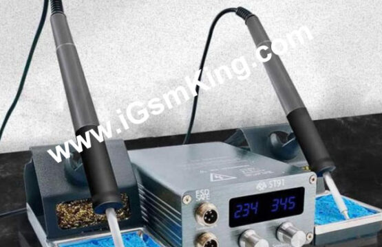 OSS ST 91 Soldering Station Double Digital Display Adjustable Temperature Bga Rework Station With Soldering Tips