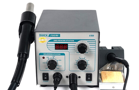 QUICK 706W+ 2 in 1 Rework and soldering station