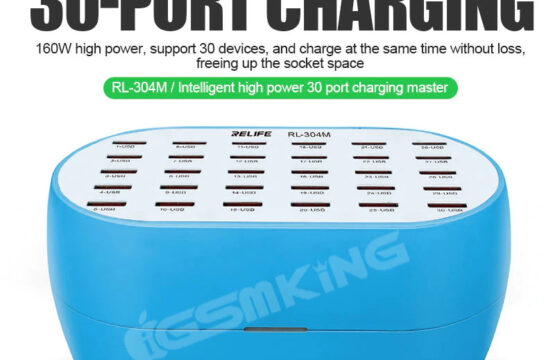 RELIFE RL-304M 30 Ports USB Charger Intelligent 160W High Power Charger