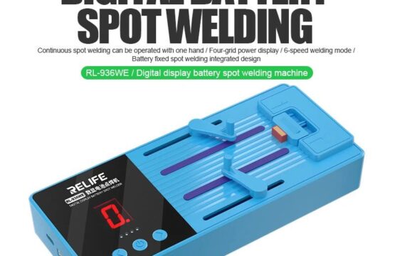 RELIFE RL - 936WE Digital Display Battery Spot Welder 6 Position Welding Band Fixing Clip for Mobile Phone Battery Maintenance