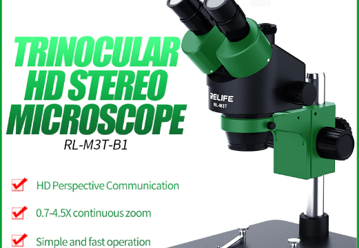 RELIFE RL-M3T B1 Trinocular Microscope