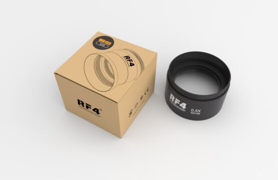 RF4 0.5X WD165 Microscope Auxiliary Objective Barlow Lens