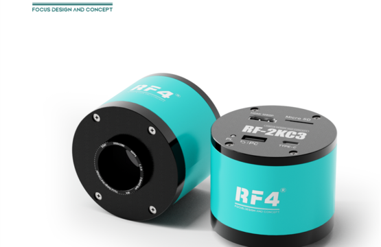 RF4 RF-2KC3 2K HD Output High-Resolution Adjustable Camera for Trinocular Stereo Microscope