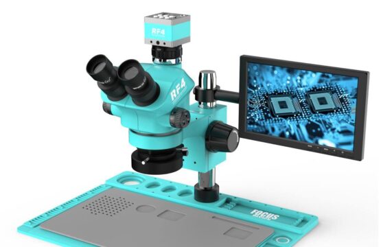 RF4 RF-7050TVD2-2KC1-S010 Trinocular Microscope