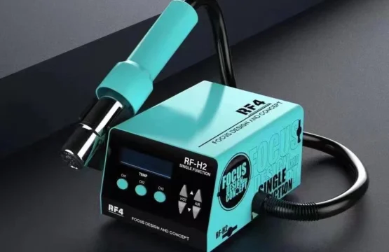 RF4 RF-H2 ESD Rework Station For Phone BGA Desoldering Repairing Hot air gun welding bench lead free adjustable display