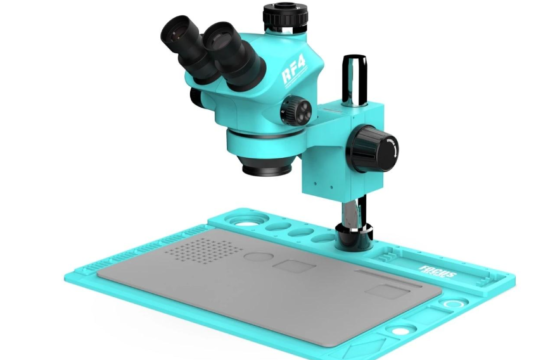 RF4 RF7050TVD27-50X Continuous Zooming Trinocular Microscope