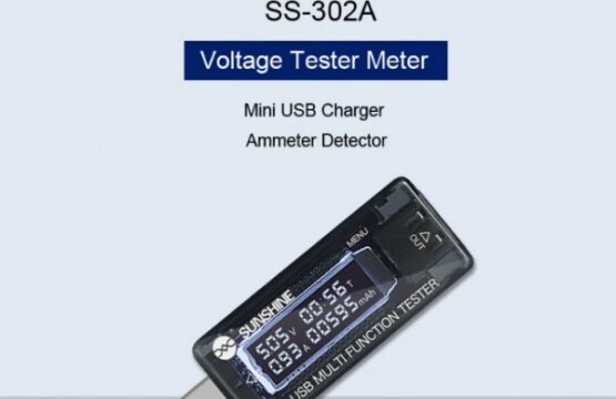SS-302A Intelligent Digital Display USB Power Charging Current Voltage Tester Meter Mini USB Charger