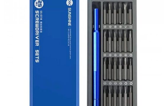 SUNSHINE SS-5118 HIGH PERFORMANCE 25 IN 1 MAGNETIC BITS SCREWDRIVER SET