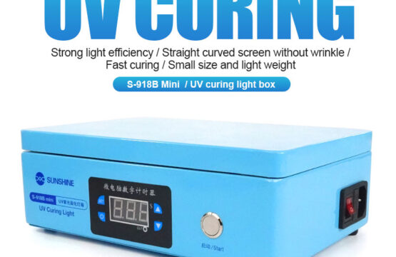 Sunshine S-918B Mini 30W UV Fast Curing Box for Mobile Phone LCD Touch Screen OCA Laminated