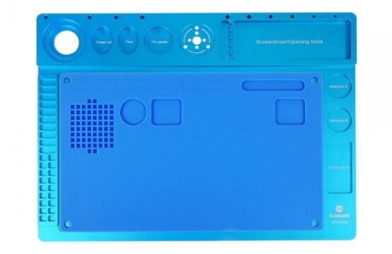 Sunshine SS-004N Multifunction Aluminum Alloy Microscope High Heat Resistant Maintenance Mat