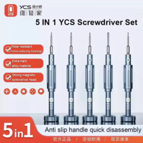 YCS Y101 2D 5 in 1 Alloy Ultra Harden Screwdriver Set