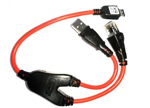 Samsung E210 / M600 GPG OG USB Cable RJ45 + PC Sync