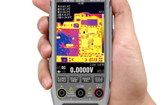 Sunshine TB-10 Pro Handheld Infrared Thermal Imager + Multimeter for PCB Repair & Temp Measurement