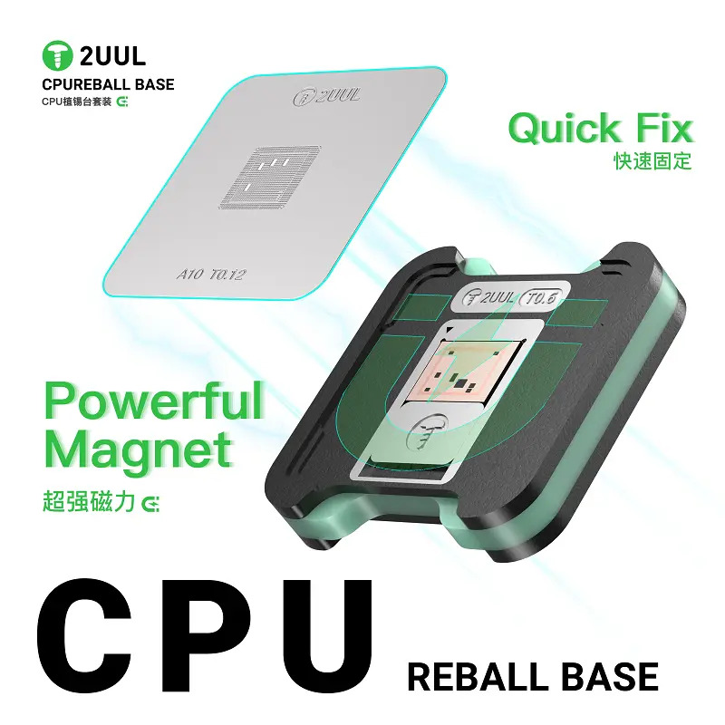2UUL BH17 CPU REBALL BASE Magnetic Dual-Sided Reballing Platform Set 2UUL BH17 CPU REBALL BASE Magnetic Dual-Sided Reballing Platform Set - Image 1